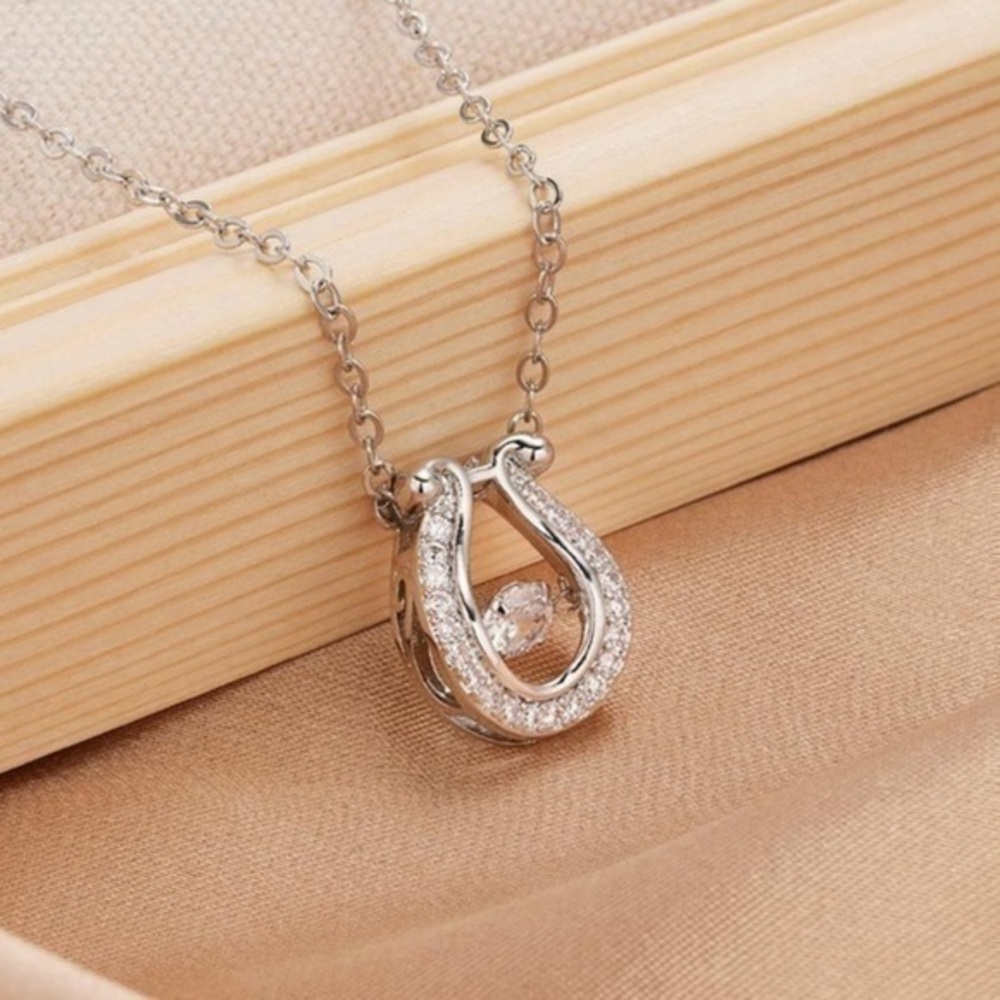 New Luck and Love Swarovski Crystal Necklace​